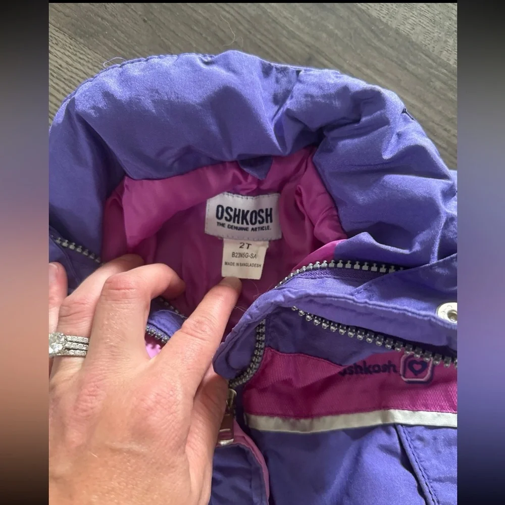 2T Purple & Pink Jacket - OshKosh B'gosh